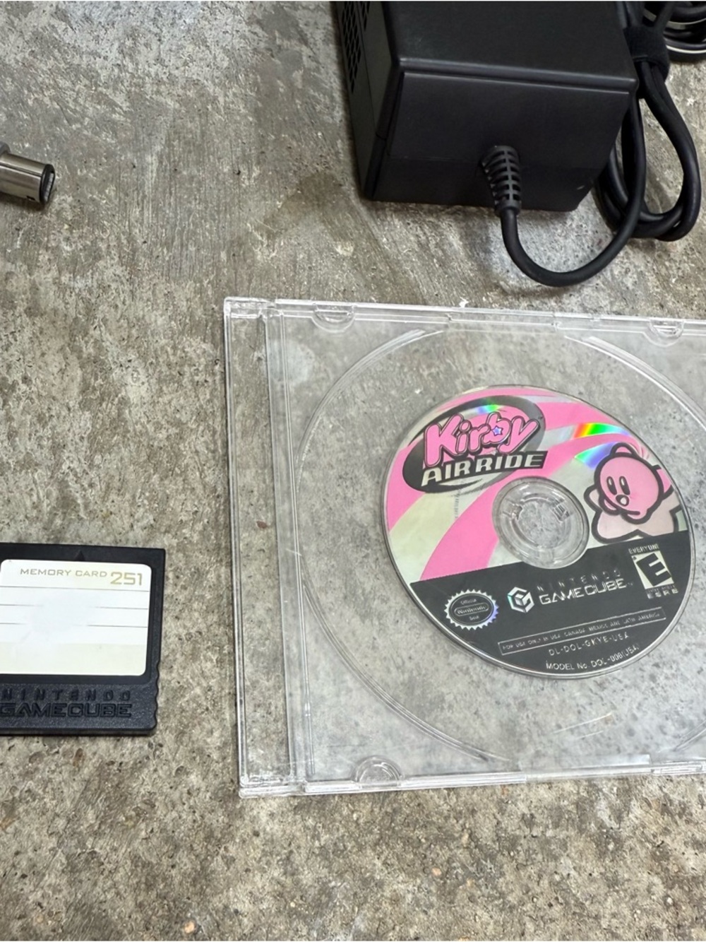 Nintendo GameCube Indigo Bundle Controller Kirby Air Ride Tested - Picture 3 of 11